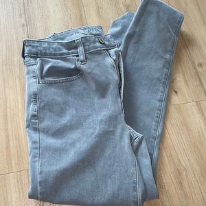 Gray jeans